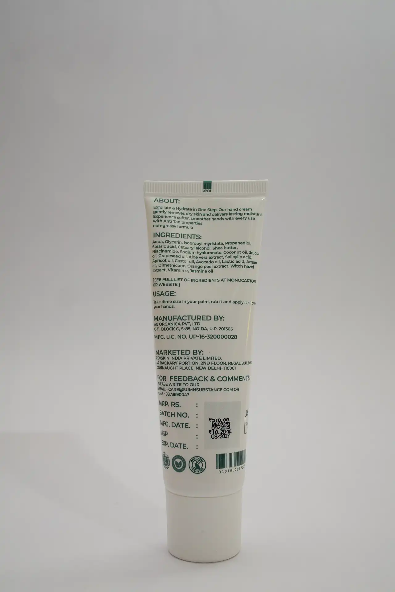 Sum N Substance Hand Cream